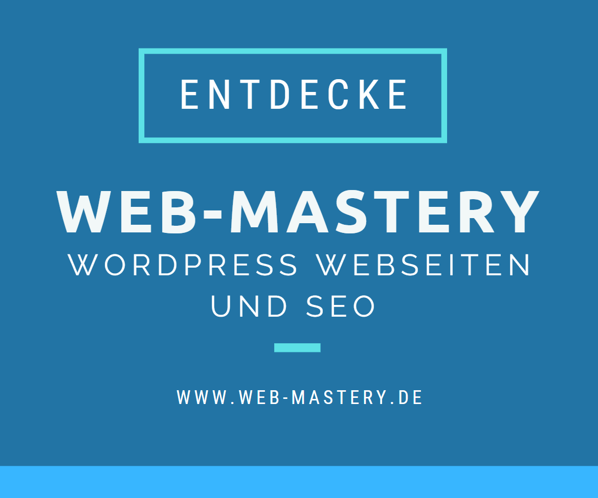 Web-Mastery - WordPress Webseiten und SEO