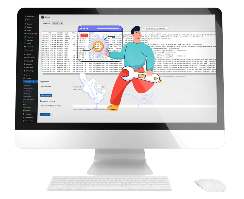 wordpress wartung hero