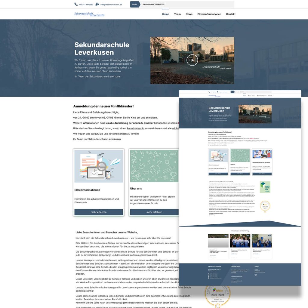 sekundarschule leverkusen referenz