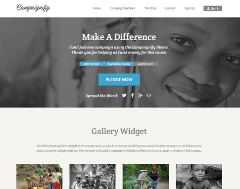 Campaignify WordPress Crowdfunding Theme