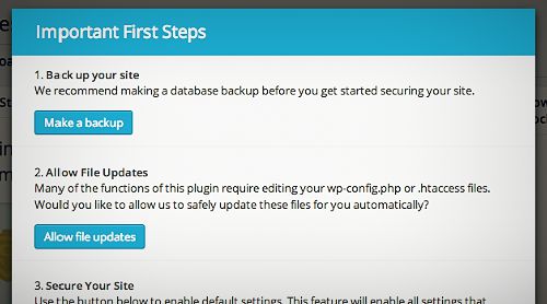 Security Plugins für WordPress #3: iThemes Security Screenshot 1
